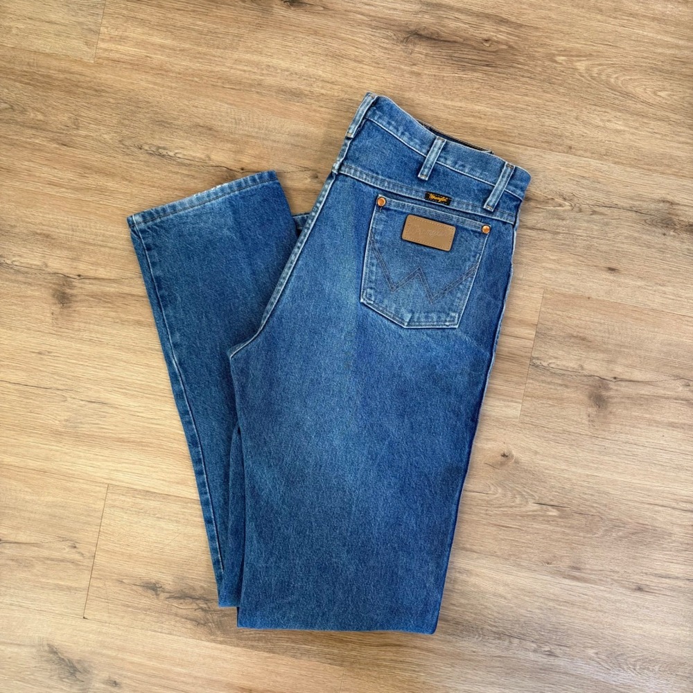 Wrangler 13MWZ Cowboy Cut Original Fit Straight Leg Jean's Men 36x34-tag show 36